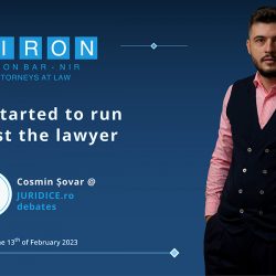 Cosmin Șovar @ «Time started to run against the lawyer » @Juridice.ro