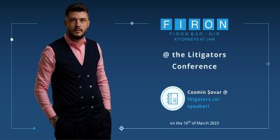 Cosmin Șovar @ the Litigators Conference