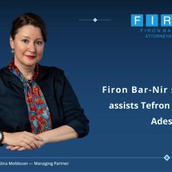 Firon Bar-Nir successfully assists Tefron in acquiring Adesgo