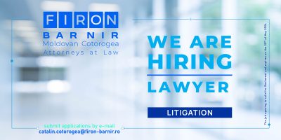 We are hiring! Litigation Lawyer