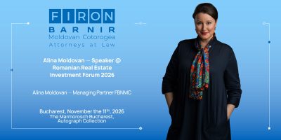 Alina Moldovan – Speaker @ Romanian Real Investment Forum 2026